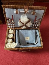 Wicker hamper picnic for sale  REDDITCH