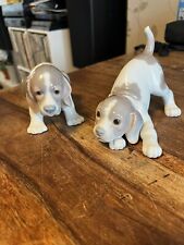 Lladro pair beagle for sale  WORCESTER PARK