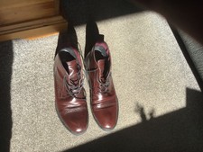 mens lace brogue boots for sale  WESTON-SUPER-MARE