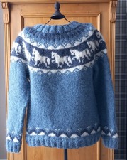 Islandpullover handgestrickt i gebraucht kaufen  Hilden
