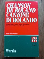 Chanson roland canzone usato  Magliano Sabina