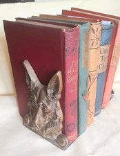 Vintage brass bookends for sale  LEICESTER