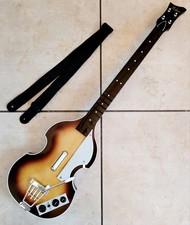 Baixo Xbox 360 Rock Band Beatles Hofner com alça sem fio XBGTS3 testado comprar usado  Enviando para Brazil