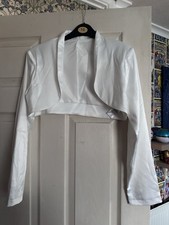 Cropped wedding satin for sale  MAIDSTONE