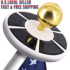 Solar powered flag for sale  Orange