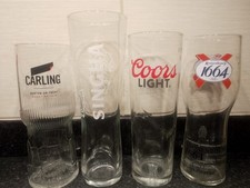 Beer glasses set for sale  MAIDSTONE