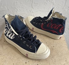 Usado, Converse Chuck Taylor All Star 70 Hi Kith x Coca-Cola Navy 162988C HOMENS 7 MULHERES 9 comprar usado  Enviando para Brazil