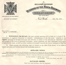 1907 9th regiment for sale  Holland