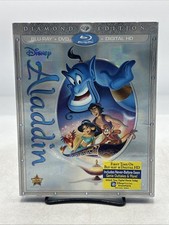 Aladdin (Blu-ray/DVD 2-Disc Diamond Edition) Authentic Disney W/SLIPCOVER comprar usado  Enviando para Brazil