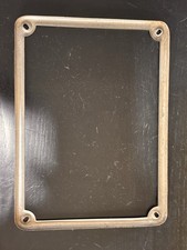 Cornice porta targa usato  Novara