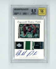 Usado, 2003-04 UD Requintado Kendrick Perkins Rookie Patch Auto RPA/225 BGS 8.5/10 comprar usado  Enviando para Brazil