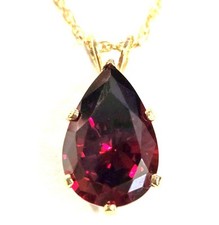 Red garnet solitare for sale  Sarasota