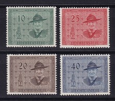 Liechtenstein 1953 pfadfinder gebraucht kaufen  Erzhausen