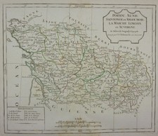 Carte ancienne poitou d'occasion  Clamecy