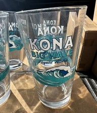 Lote de 4 copos de cerveja Kona Big Wave novos, usado comprar usado  Enviando para Brazil