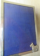 Moldura para fotografia prata esterlina West Highland Terrier Scottie Dog 1916 Londres comprar usado Moldura para fotografia prata esterlina West Highland Terrier Scottie Dog 1916 Londres comprar usado  Enviando para Brazil