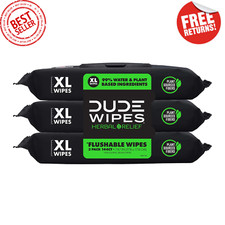 Dude wipes flushable for sale  USA
