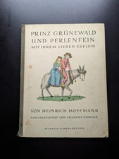 Prinz Grünewald und Perlenfein 1945 German Fairy Tale Book Wilhelm Hauff Classic comprar usado  Enviando para Brazil