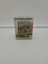 Kikkerland Dino 3D Playing Cards Poker Deck Special Effects Dinosaurs Card comprar usado  Enviando para Brazil