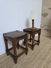 Paire tabouret brutaliste d'occasion  Tulle