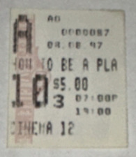 Player movie ticket for sale  Minneapolis