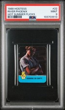 RIVER PHOENIX 1988 Hostess Hot Summer Flicks ROOKIE #22 PSA 9 POP 2. NENHUM MAIOR comprar usado  Enviando para Brazil