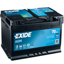 Exide ek700 agm gebraucht kaufen  Freiberg am Neckar