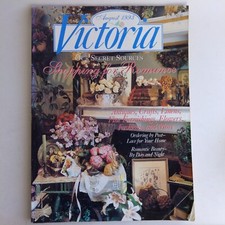 Victoria magazine august for sale  Lakeport