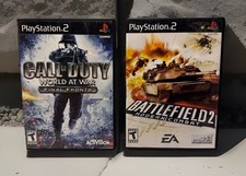 Jogos Battlefield 2 e Call Of Duty World At War PlayStation 2 testados, usado comprar usado  Enviando para Brazil