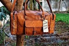 Weekender reisetasche leder gebraucht kaufen  Langenlonsheim