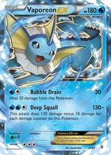 Vaporeon EX - 24/83 - Pokemon Generations XY cartão ultra raro LP comprar usado  Enviando para Brazil