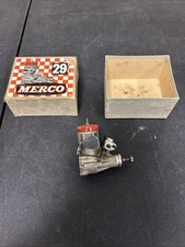 Motor de aeronave Merco 29 cabeça vermelha RC modelo brilho vintage M11 comprar usado  Enviando para Brazil