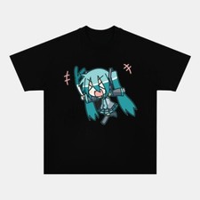 Camiseta Hatsune Miku Kawaii Waifu Chibi unissex anime virtual pop ídolo P-5XL comprar usado  Enviando para Brazil