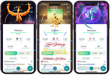 Pokémon Go - Shiny Galarian Moltres | Zapdos | Articuno | CP Under 1500 | PTC comprar usado  Enviando para Brazil