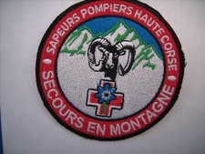 Patch ecusson pompiers d'occasion  Valenciennes