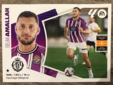 SELIM AMALLAH COLOCA #11 BIS REAL VALLADOLID CROMO LIGA ESTE 2024-25 PANIN 24/25 comprar usado  Enviando para Brazil