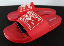 Sandálias Slides True Religion Kendrick Slides Vermelho Branco Masculino Tamanho 11 Novas comprar usado  Enviando para Brazil