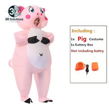 Costume gonfiabile maiale usato  Roma