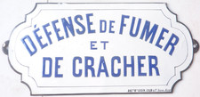 Defense fumer cracher d'occasion  Charlieu