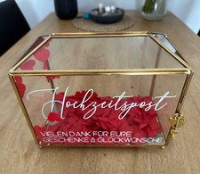 Hochzeitspost glückwunschbox  gebraucht kaufen  Mainz