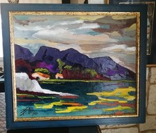 Magnifique tableau huile d'occasion  Perpignan-