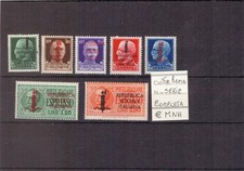 Francobolli r.s.i. serie usato  Firenze