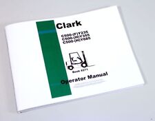 Clark c500 fy235 for sale  Brookfield