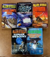 Allen Steele Near Space Series PB Lot of 5 Infinite Space, Labyrinth of Night comprar usado Allen Steele Near Space Series PB Lot of 5 Infinite Space, Labyrinth of Night comprar usado  Enviando para Brazil