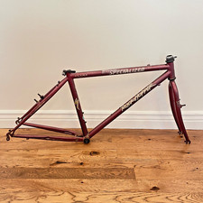 Vintage Specialized Rockhopper Ultra Frame Set MTB Mountain Bike Aço Anos 1980 17" comprar usado  Enviando para Brazil