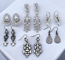 Rhinestone pierced earring for sale  Roswell