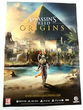 Poster Double face Assassin's creed Origins PS4 XBox One 60x42cms  Envoi suivi segunda mano  Embacar hacia Argentina