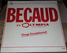 Gilbert becaud olympia d'occasion Gilbert becaud olympia d'occasion  L'Absie
