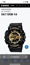 Relógio de pulso masculino Casio G-Shock 55mm analógico-digital - Ouro preto (CSGA110GB-1ACR), usado comprar usado  Enviando para Brazil
