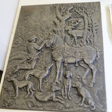 Shw jagdmotiv fenplatte gebraucht kaufen  Weißenburg i.Bay.